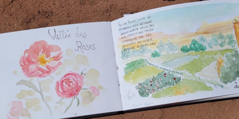 Vallée des roses
