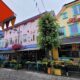 rue colorée à Stavanger