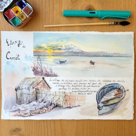 Aquarelle Canet