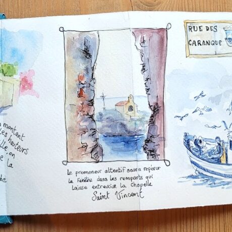 carnet collioure verso