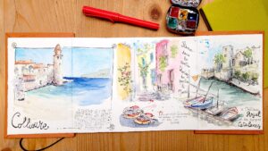 carnet voyage Collioure