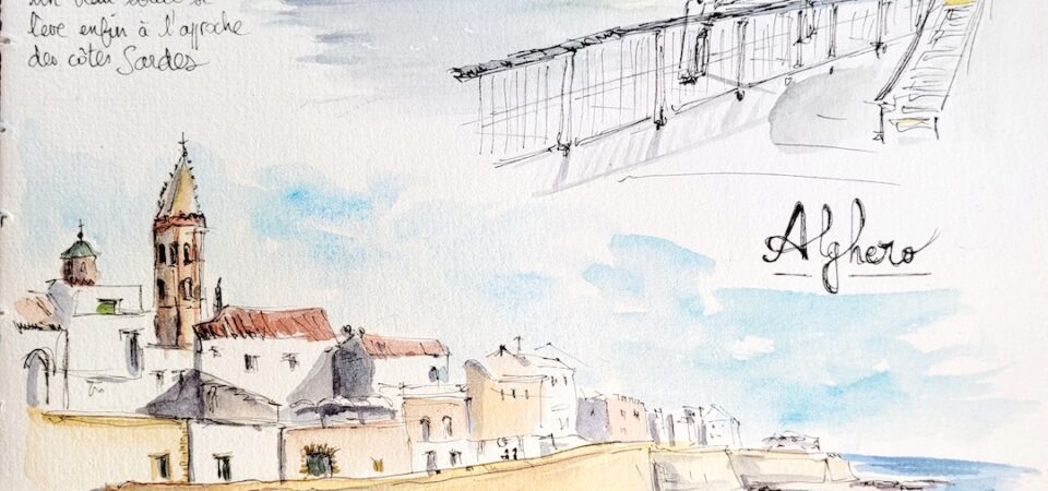aquarelle Alghero