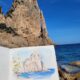 aquarelle sardaigne