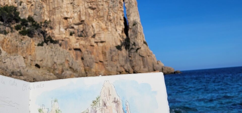 aquarelle sardaigne