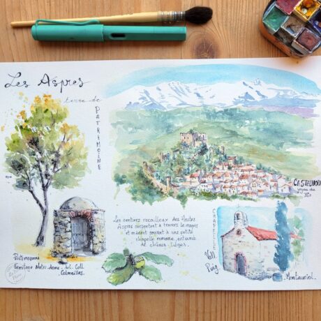 aquarelle Aspres