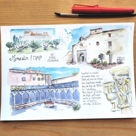 aquarelle Monastir
