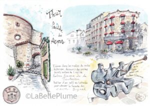 aquarelle Thuir